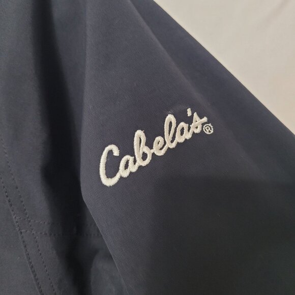 Cabela's Guidewear GoreTex Waterproof Outdoor Full-Zip Jacket Men' Navy Size L/L - Picture 7 of 12